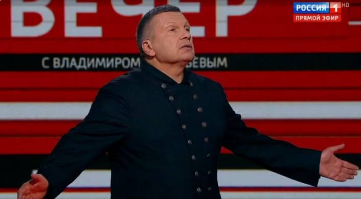 Вечер с Владимиром Соловьевым от 31.08.2022